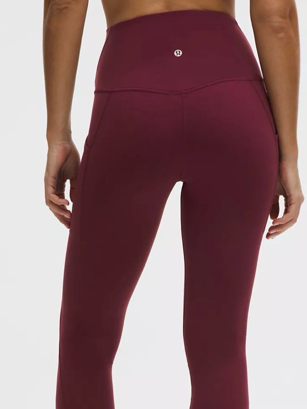 lululemon athletica High-Rise Burgundy Leggings